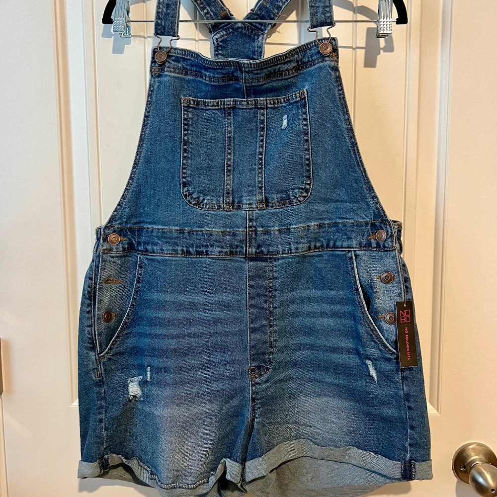 Juniors Shorts-Overalls